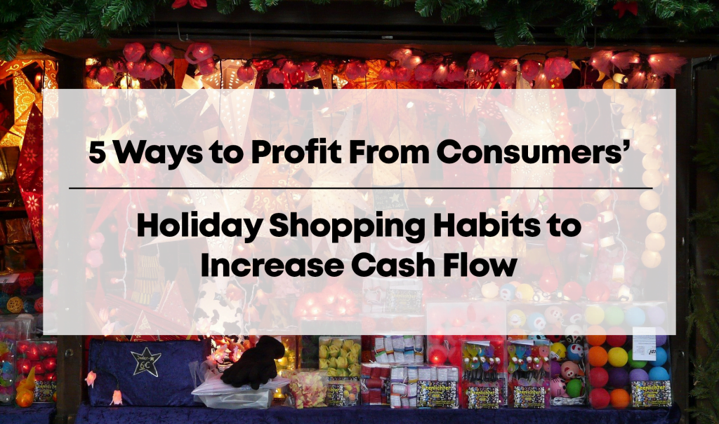 5 Ways to Profit From Consumers’ Holiday Shopping Habits to Increase Cash Flow