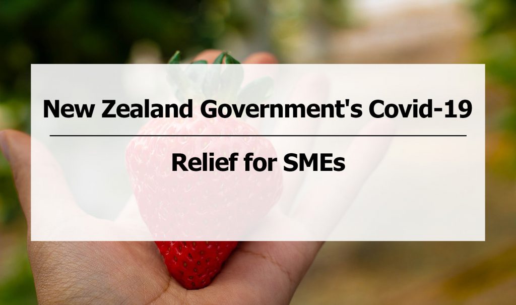 New Zealand Government’s Covid-19 Relief for SMEs